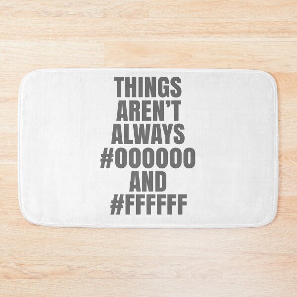 Item preview, Things Aren't Always Black and White designed and sold by Talia Faigen.