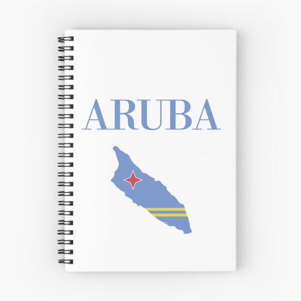 Item preview,  Map of Aruba with flag design designed and sold by obedtheartist.