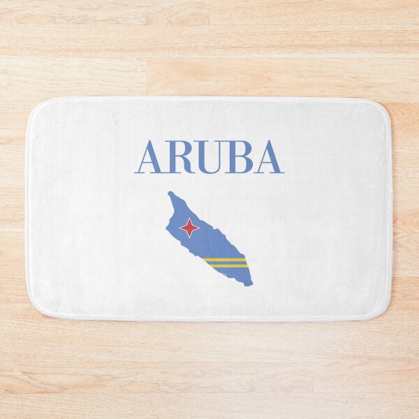 Item preview,  Map of Aruba with flag design designed and sold by obedtheartist.