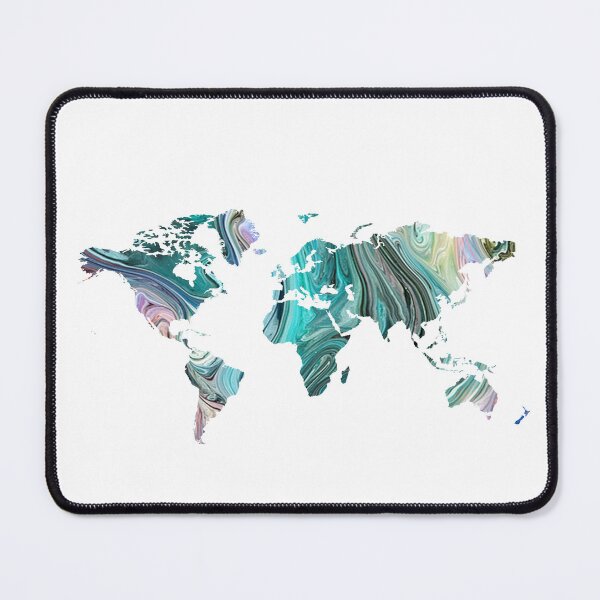 Item preview, World Map - Trippy designed and sold by Talia Faigen.