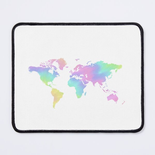 Item preview, World Map - Pastel  designed and sold by Talia Faigen.