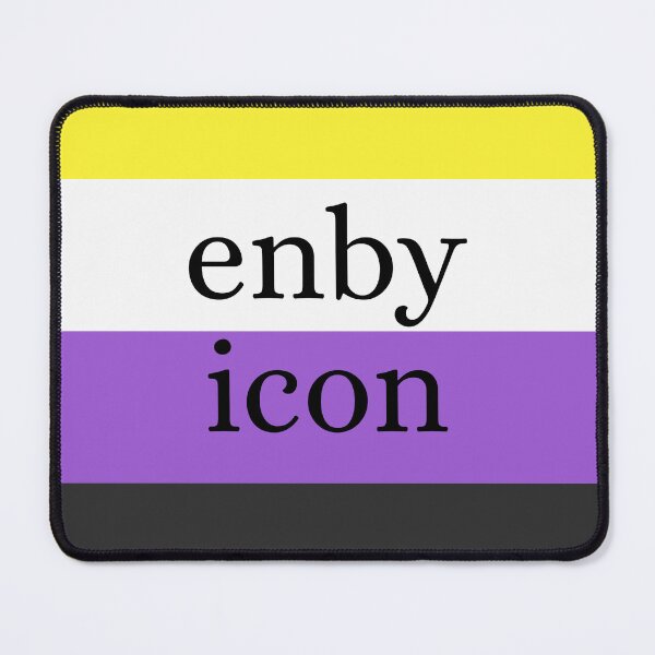 Item preview, Enby Icon / Nonbinary Pride Flag designed and sold by MaddieMade.