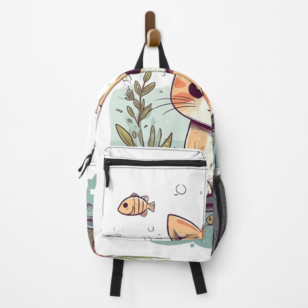 Item preview, Kitten Dreaming of Fish! designed and sold by GMMDESIGNS21.