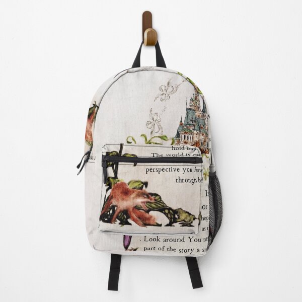Item preview, Animals for Blackwater Animal Illuminated Manuscript Page Castle, foxes, snails, frogs, berries, barn owls, and mice designed and sold by Monica Laipple.