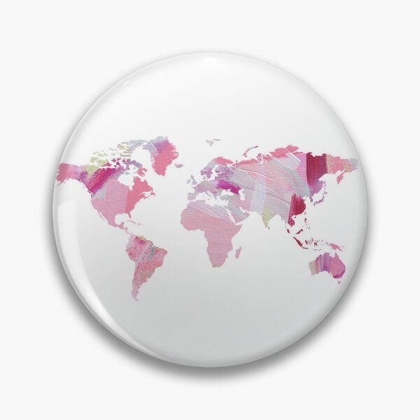 Item preview, World Map - Pink designed and sold by Talia Faigen.