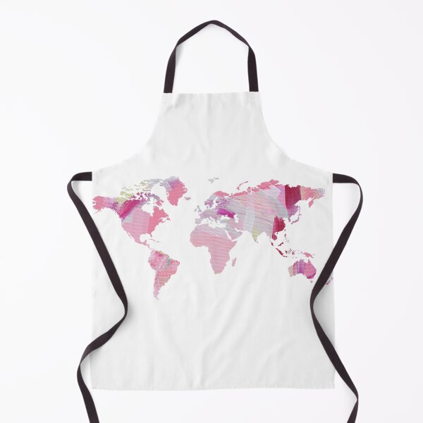 Item preview, World Map - Pink designed and sold by Talia Faigen.