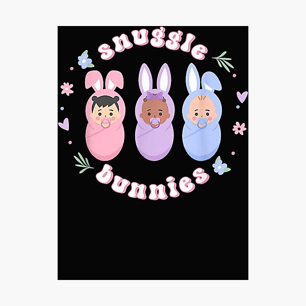 Item preview, Snuggle Bunnies Easter NICU L&D Nurse Life Happy Easter Day T-Shirt designed and sold by BrystalOrton.