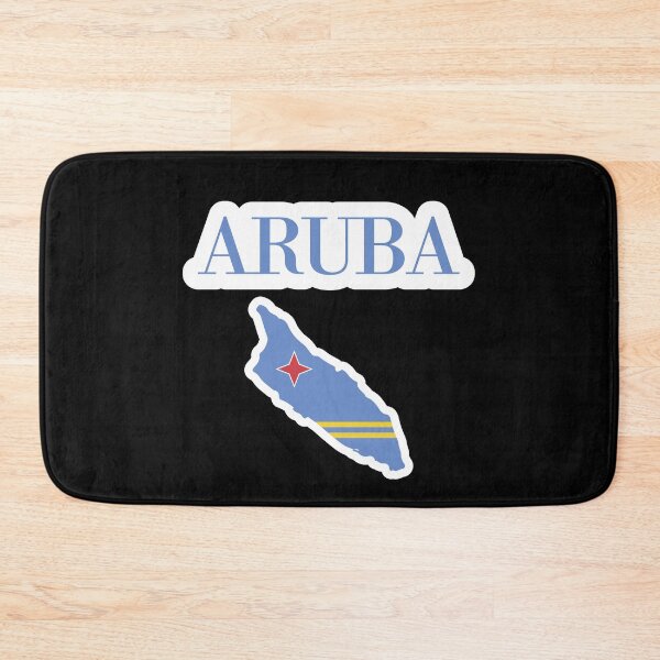 Item preview, Map of Aruba with Aruban Flag designed and sold by obedtheartist.