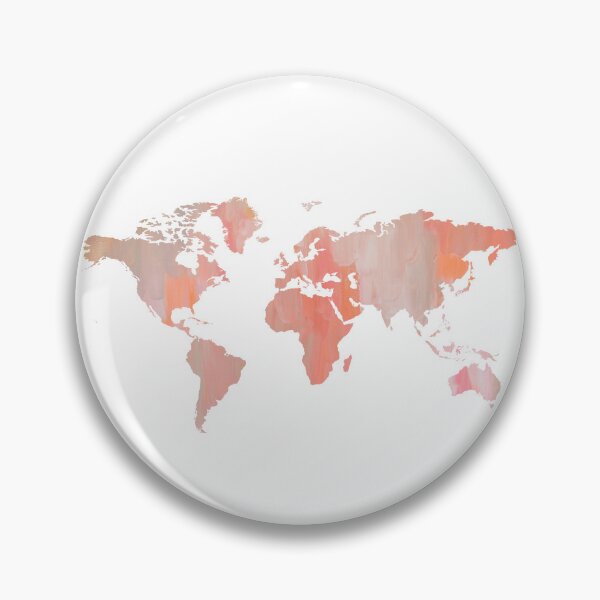 Item preview, World Map - Orange designed and sold by Talia Faigen.