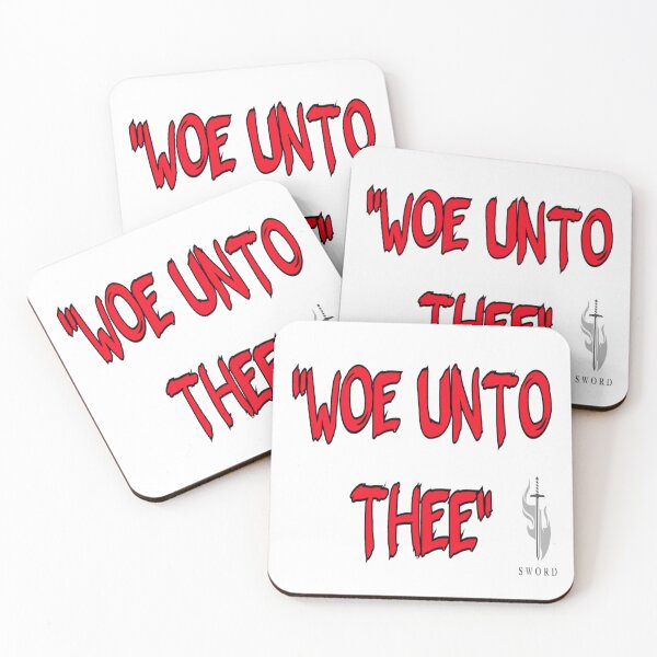 Item preview, Woe Unto Thee" Sinner Shirt designed and sold by AnimeAlliance.