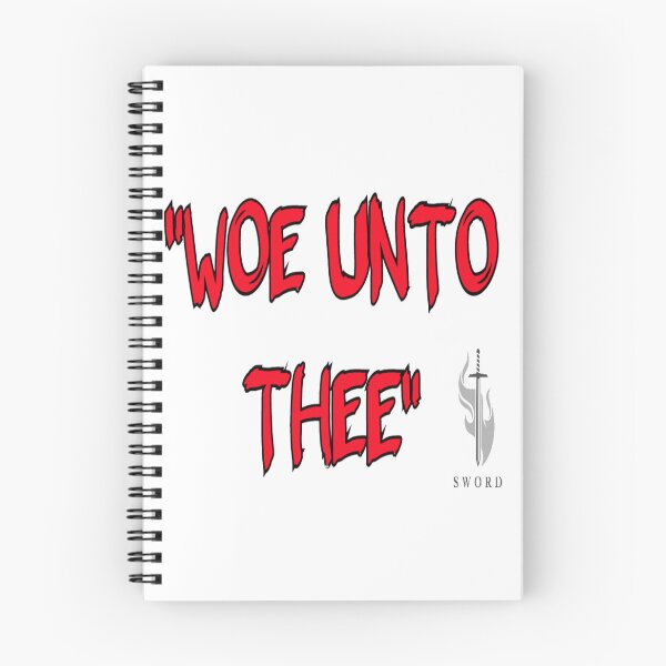Item preview, Woe Unto Thee" Sinner Shirt designed and sold by AnimeAlliance.