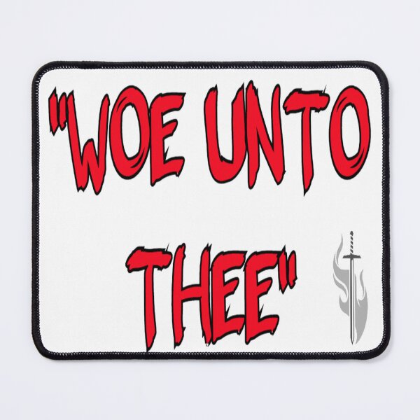 Item preview, Woe Unto Thee" Sinner Shirt designed and sold by AnimeAlliance.