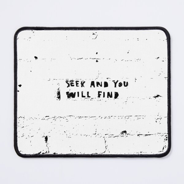Item preview, SEEK AND YOU WILL FIND designed and sold by m313andrade.
