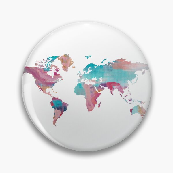 Item preview, World Map - Paint designed and sold by Talia Faigen.