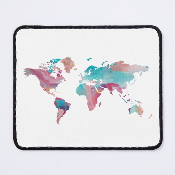 Item preview, World Map - Paint designed and sold by Talia Faigen.