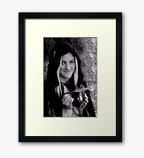 Black Framed Print