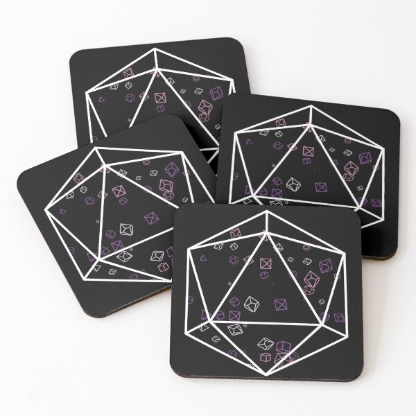 Item preview, Roll The Dice - Purple, Pink, White, Black designed and sold by AvengingSassy.