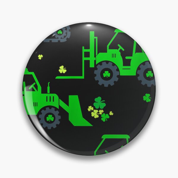 Artikelvorschau, Kran-LKW-Bau St. Patricks Day scherzt Jungen-Kleinkind-T - Shirt entworfen und verkauft von DavenBenn.
