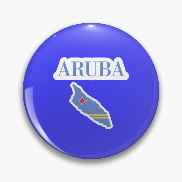 Item preview, Caribbean Island Map of Aruba West Indies designed and sold by obedtheartist.