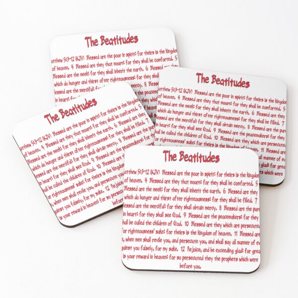 Item preview, The Beatitudes of Jesus designed and sold by AnimeAlliance.