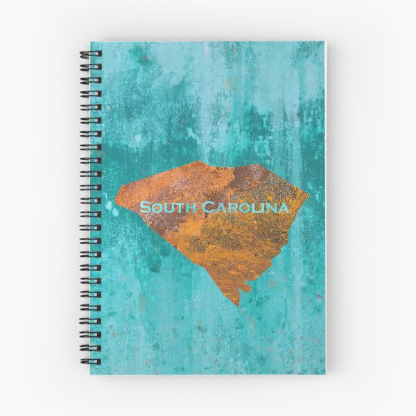 Item preview, South Carolina Rust on Teal designed and sold by Elisabeth Lucas.