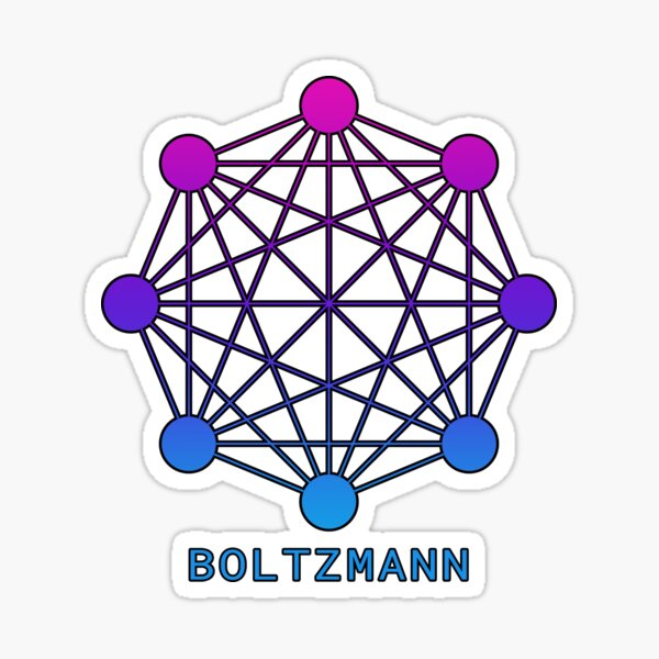 Pegatina «Boltzmann» de blocksyourpath | Redbubble