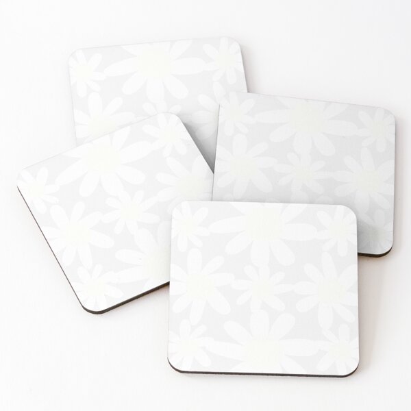 Item preview, Light Gray Flower Pattern designed and sold by Christie Olstad.