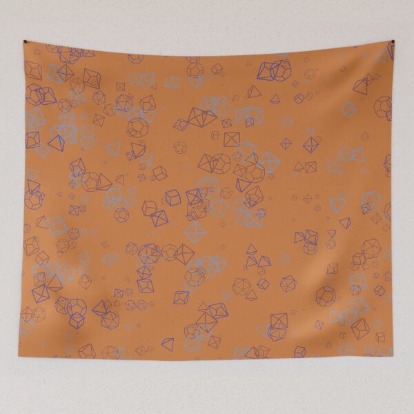 Item preview, Dice Hoard - Orange, Purple, Brown, Grey designed and sold by AvengingSassy.