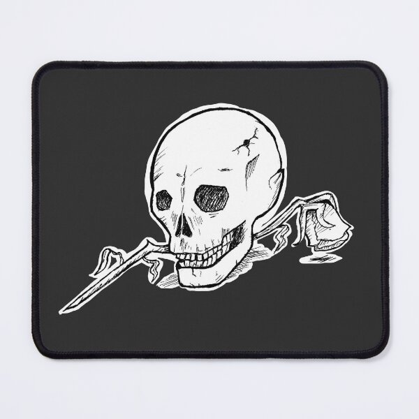 Item preview, skull with rose designed and sold by sotomonte.