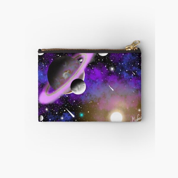 Item preview, Purple ringed planet and it’s 7 moons designed and sold by Big-Dave-4967.