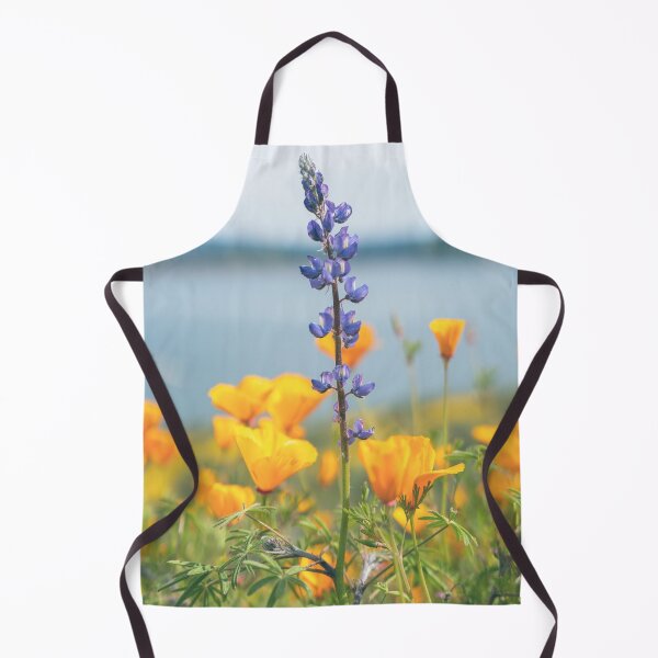 Item preview, California Wildflowers: Lupine & Poppies designed and sold by Wild Afterglow.