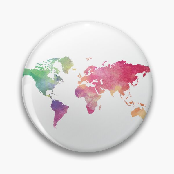 Item preview, World Map - Rainbow designed and sold by Talia Faigen.