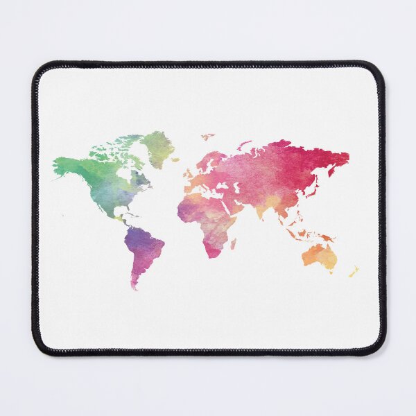 Item preview, World Map - Rainbow designed and sold by Talia Faigen.