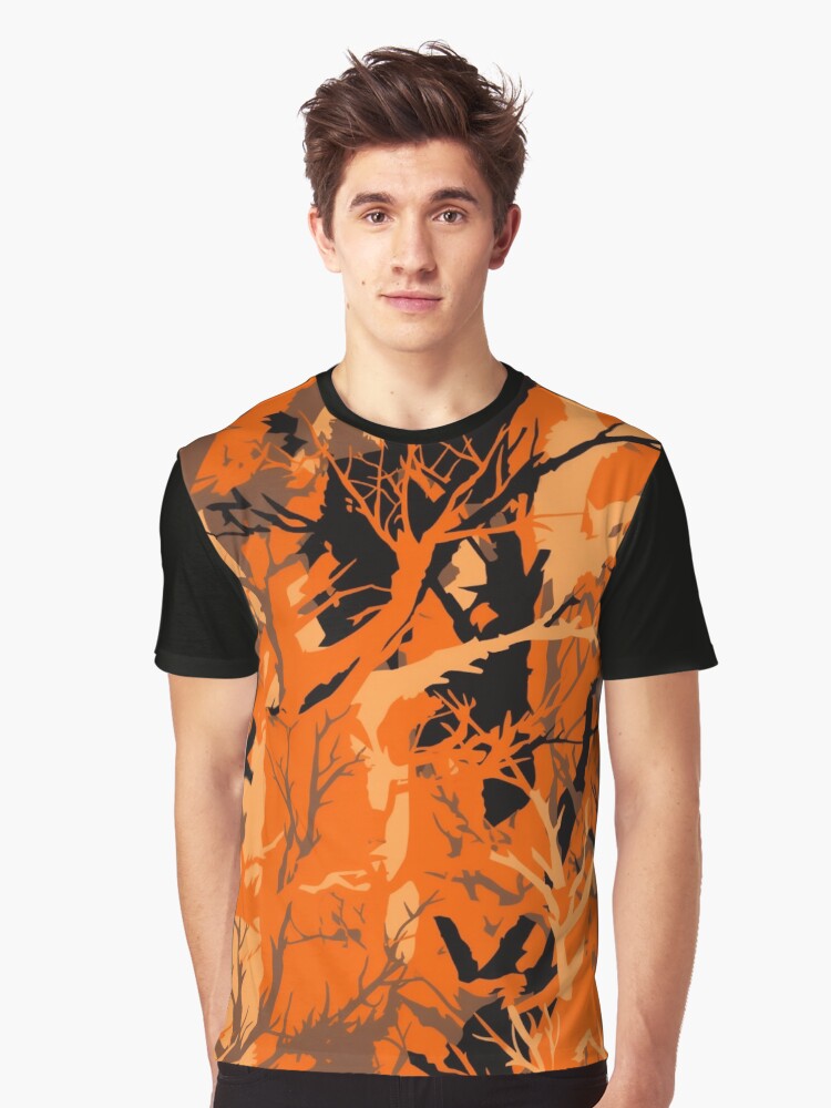 orange hunting shirt