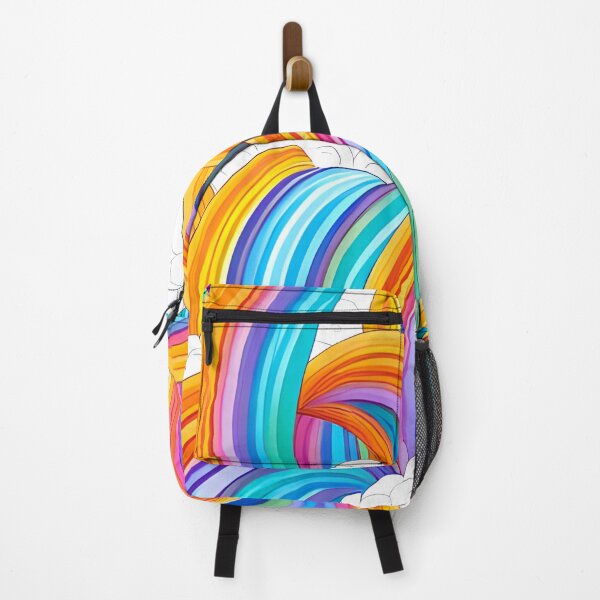 Item preview, Abstract Rainbow and Clouds Pattern designed and sold by WitchyWare.