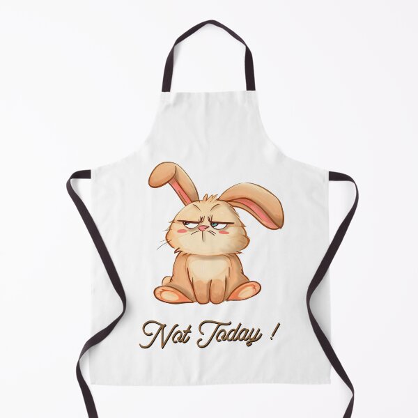 Item preview, Not today funny bunny, cute nope design designed and sold by SHSDesigns.