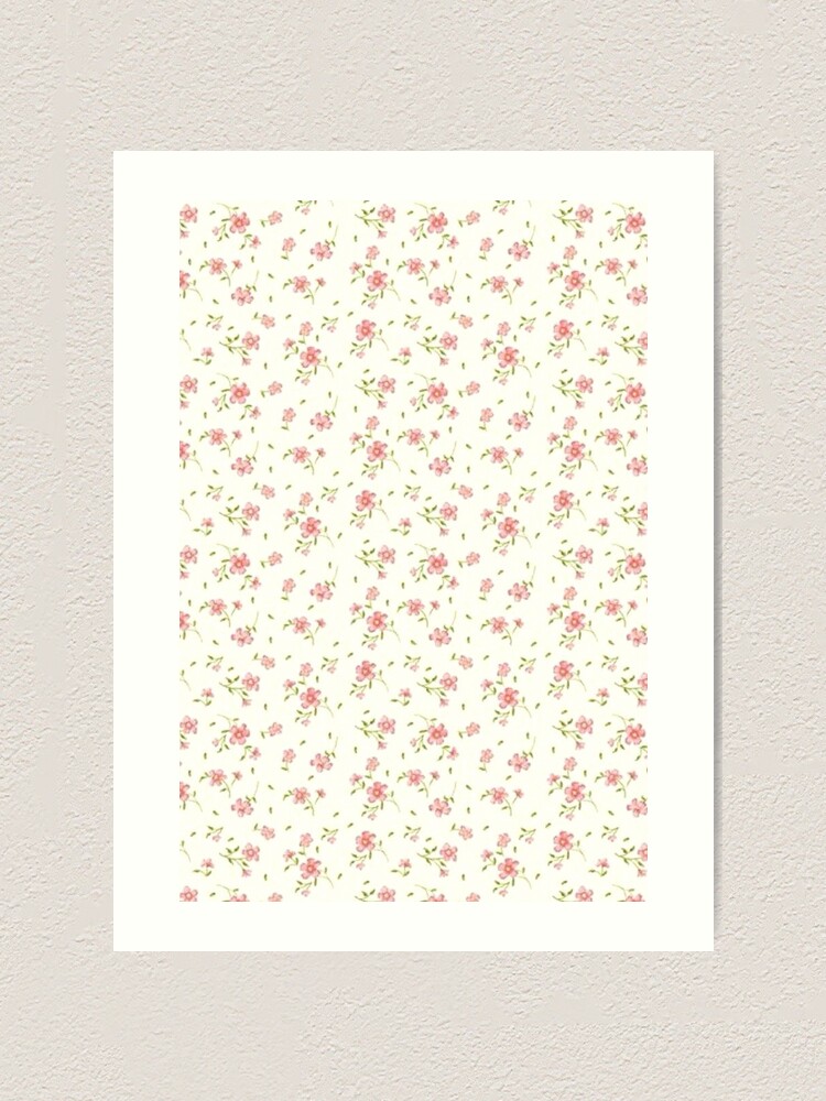Coquette floral pattern  Art Board Print for Sale by Pixiedrop