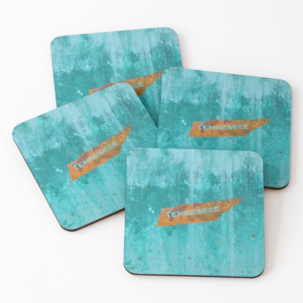 Item preview, Tennessee Rust on Teal designed and sold by Elisabeth Lucas.
