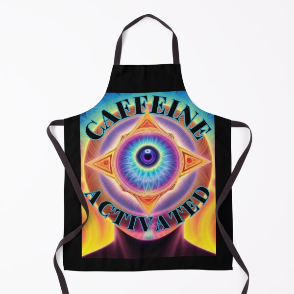 Item preview, Caffeine activated third eye coffee drinker graphics designed and sold by PerkyParakeet.
