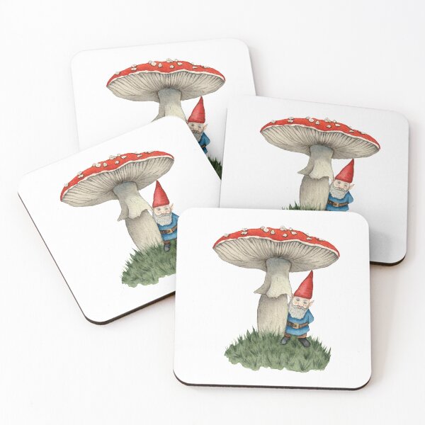 Item preview, Mushroom Gnome designed and sold by Fern Forest Paper.