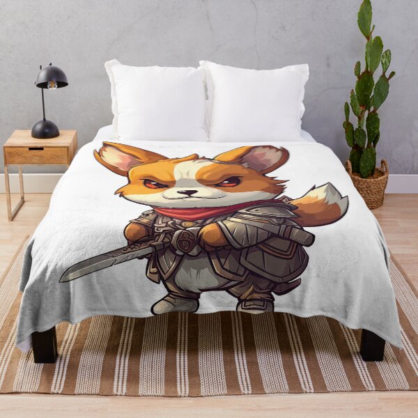 Artikelvorschau, Corgi-Krieger, Corgi-Aufkleber-Design entworfen und verkauft von oLThingzCute.