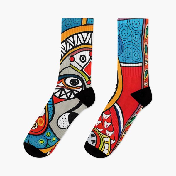 Item preview, Whimsical Canine Creations in Madhubani dog designed and sold by DogBook.