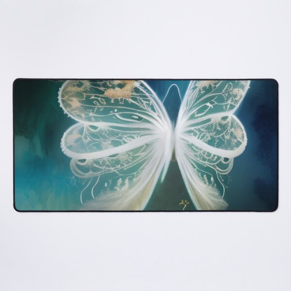 Item preview, Butterfly In White Transparent Watercolor Painting designed and sold by IZiets.