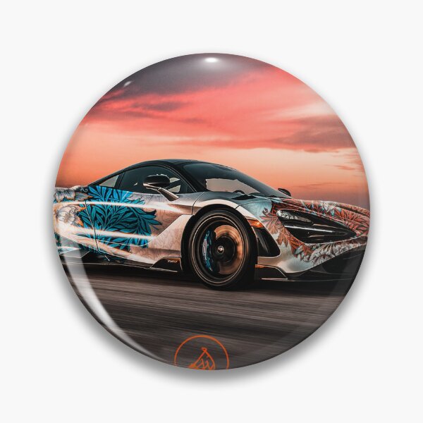 Item preview, McLaren 720S Floral Design designed and sold by saadartbiz.