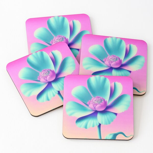 Item preview, Single flower pastel colors  designed and sold by Nathalia  Lodi.