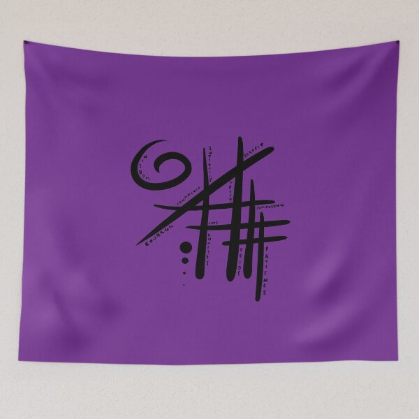 Item preview, The Sacred Character Traits designed and sold by JakeImmortal.