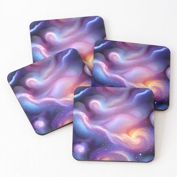 Item preview, Softly Colored Galaxy Pattern designed and sold by WitchyWare.