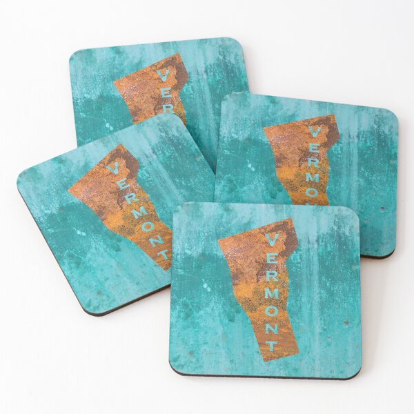 Item preview, Vermont Rust on Teal designed and sold by Elisabeth Lucas.