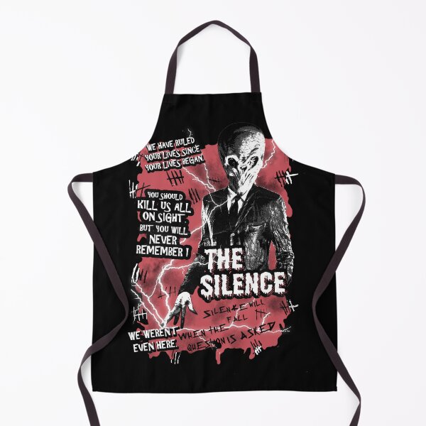 Item preview, Doctor who the silence vintage horror poster designed and sold by Afire Designs.