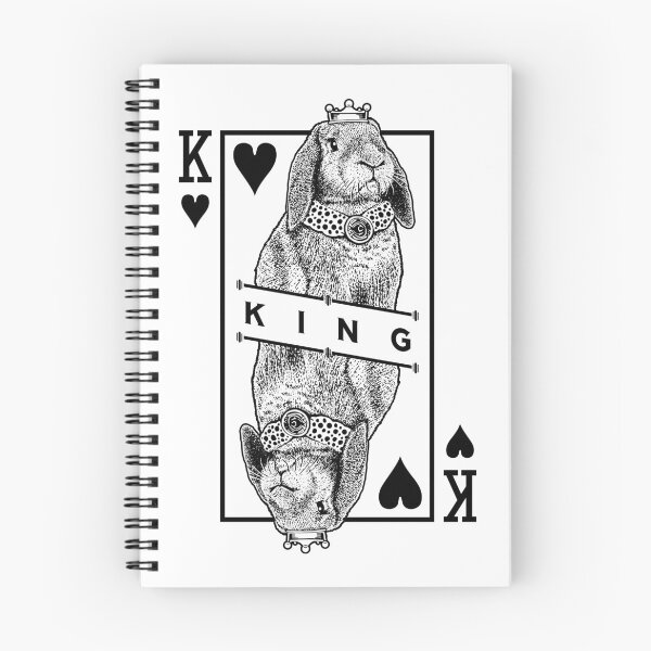 Item preview, French Lop Bunny Rabbit King Of Hearts Funny Pet Pop Art designed and sold by GrandeDuc.